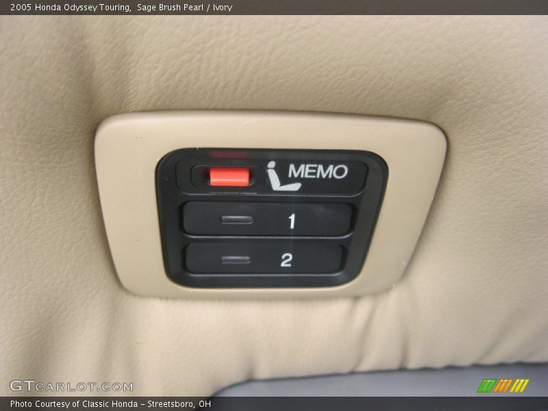 Sage Brush Pearl / Ivory 2005 Honda Odyssey Touring