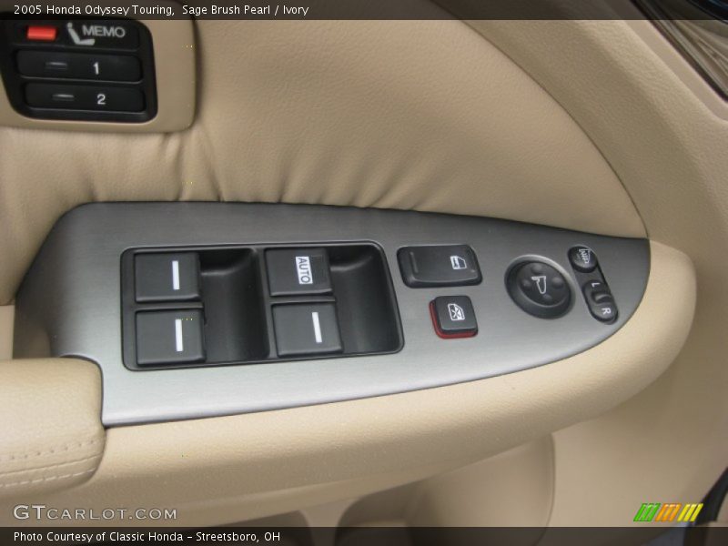 Sage Brush Pearl / Ivory 2005 Honda Odyssey Touring