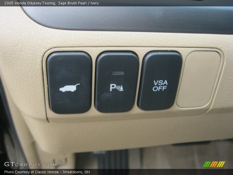 Sage Brush Pearl / Ivory 2005 Honda Odyssey Touring