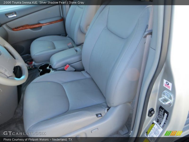Silver Shadow Pearl / Stone Gray 2006 Toyota Sienna XLE