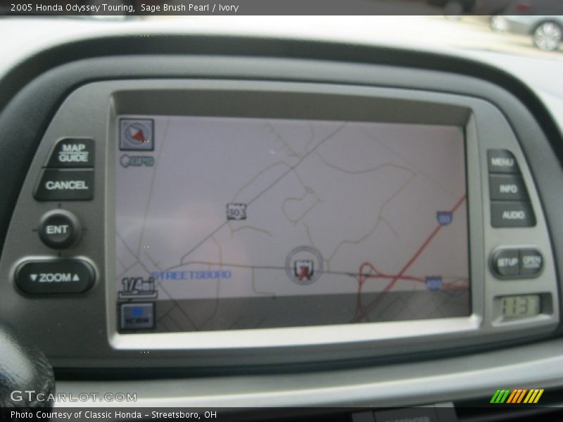 Sage Brush Pearl / Ivory 2005 Honda Odyssey Touring