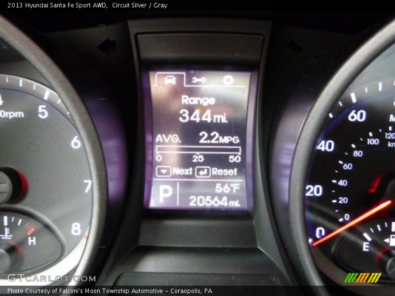 Circuit Silver / Gray 2013 Hyundai Santa Fe Sport AWD