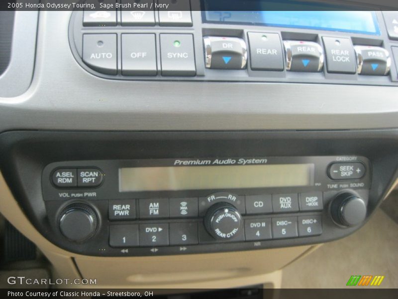Sage Brush Pearl / Ivory 2005 Honda Odyssey Touring