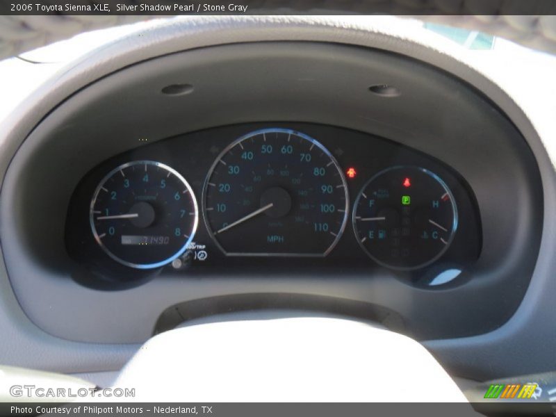 Silver Shadow Pearl / Stone Gray 2006 Toyota Sienna XLE