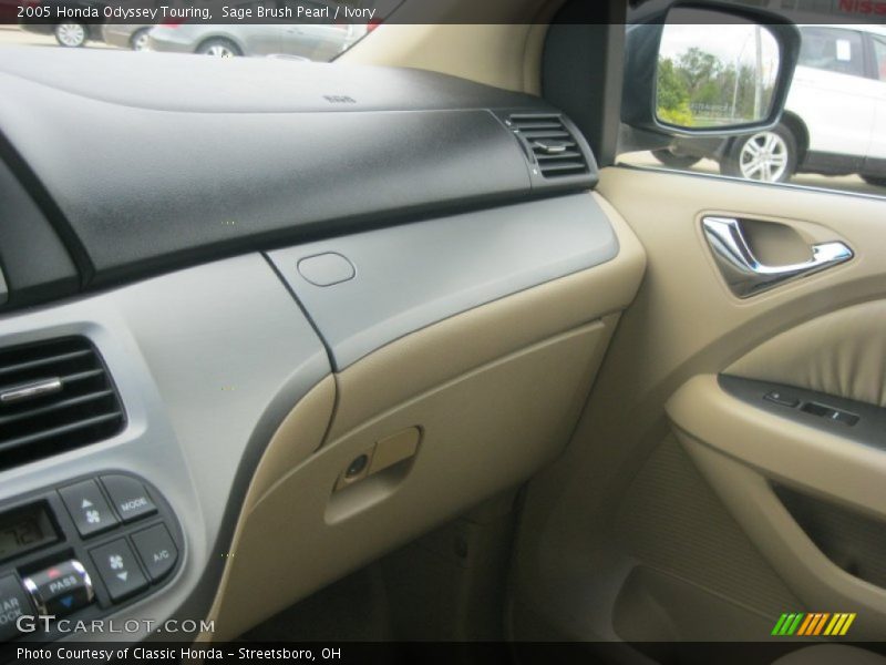 Sage Brush Pearl / Ivory 2005 Honda Odyssey Touring