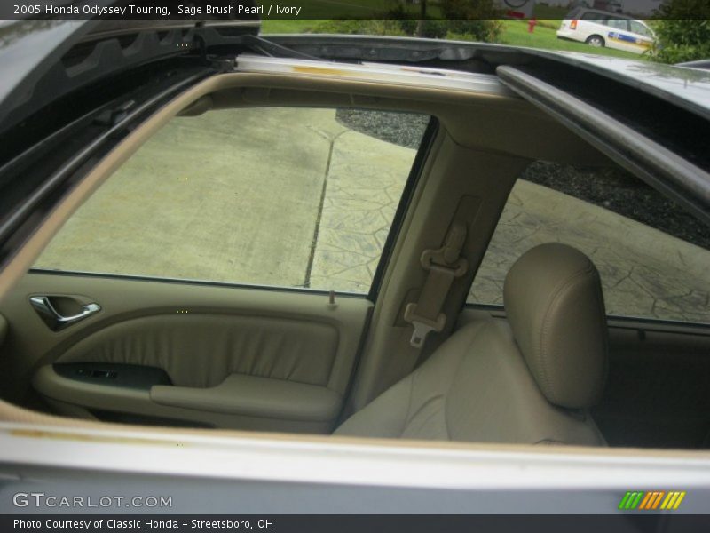 Sage Brush Pearl / Ivory 2005 Honda Odyssey Touring