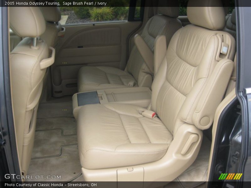 Sage Brush Pearl / Ivory 2005 Honda Odyssey Touring