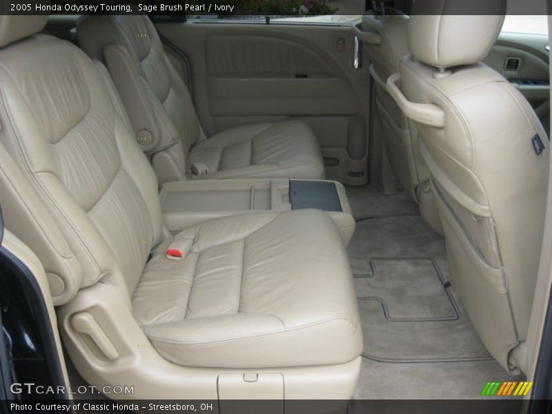 Sage Brush Pearl / Ivory 2005 Honda Odyssey Touring