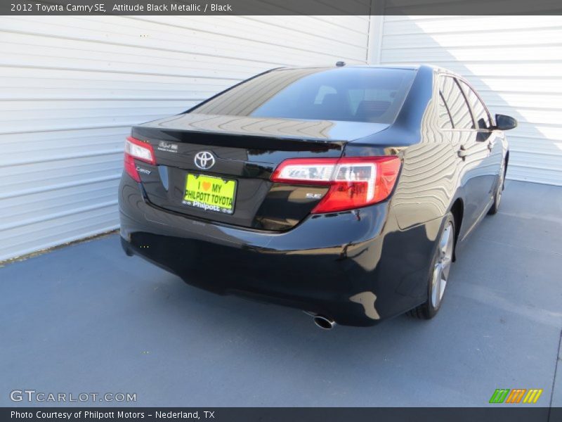 Attitude Black Metallic / Black 2012 Toyota Camry SE