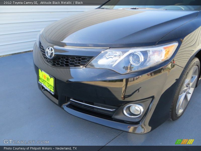 Attitude Black Metallic / Black 2012 Toyota Camry SE