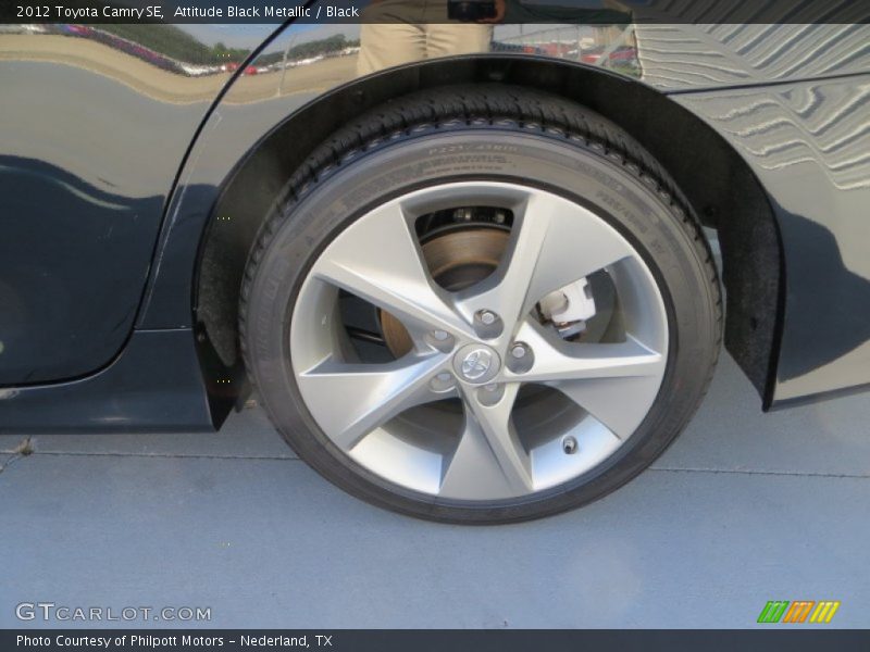 Attitude Black Metallic / Black 2012 Toyota Camry SE