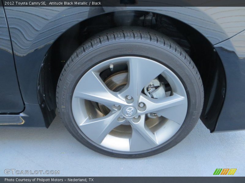 Attitude Black Metallic / Black 2012 Toyota Camry SE