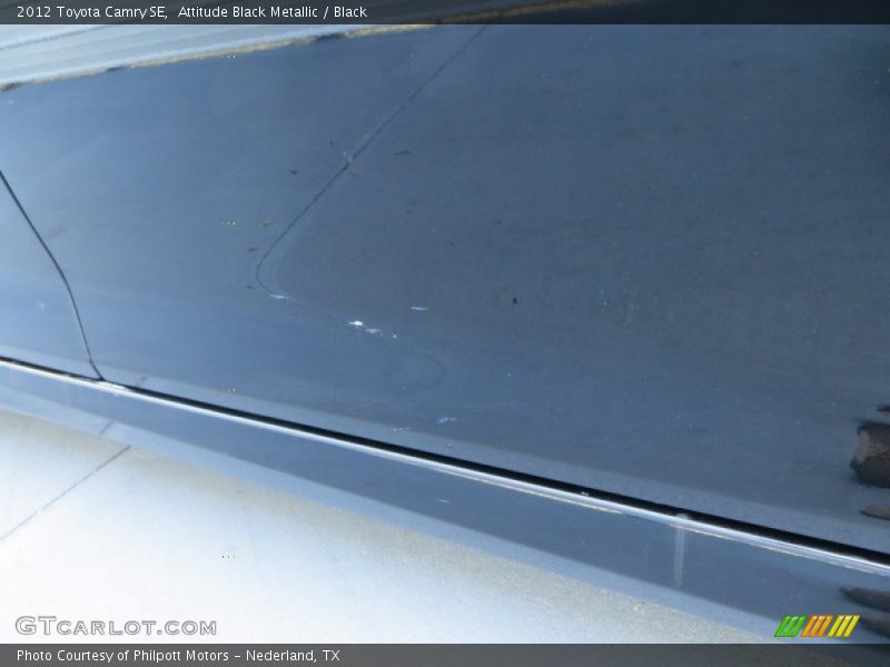 Attitude Black Metallic / Black 2012 Toyota Camry SE