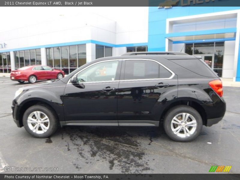 Black / Jet Black 2011 Chevrolet Equinox LT AWD