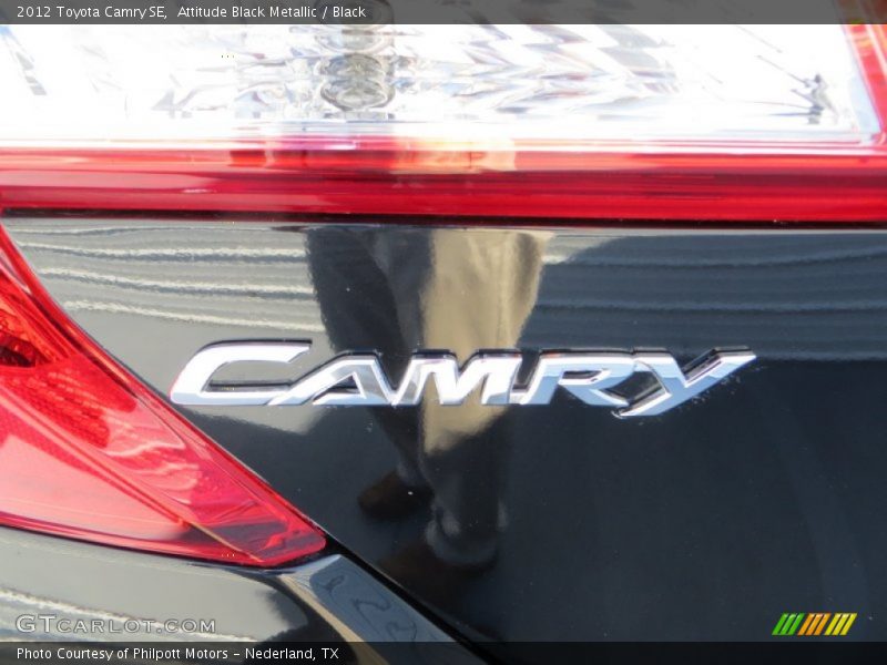 Attitude Black Metallic / Black 2012 Toyota Camry SE