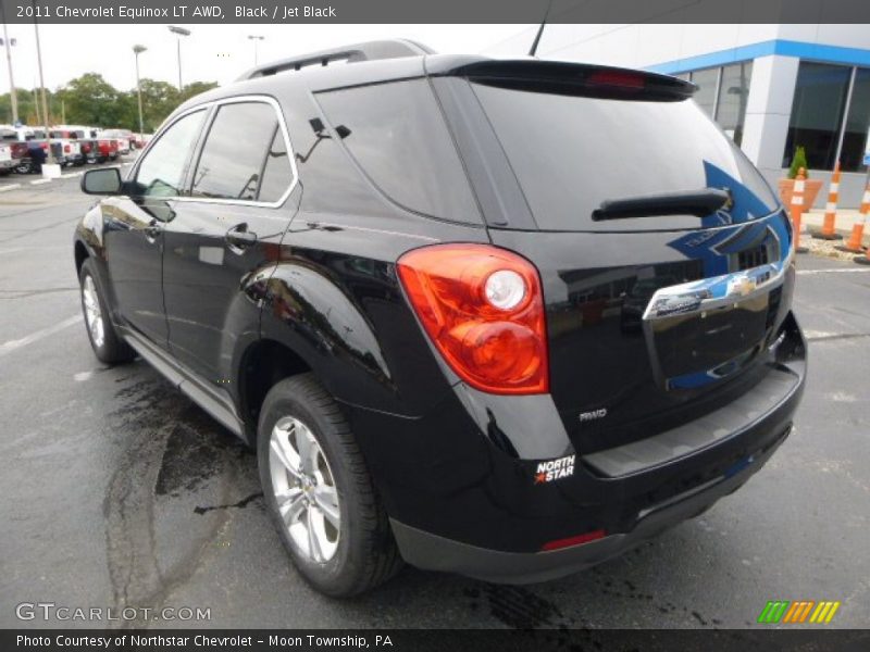 Black / Jet Black 2011 Chevrolet Equinox LT AWD