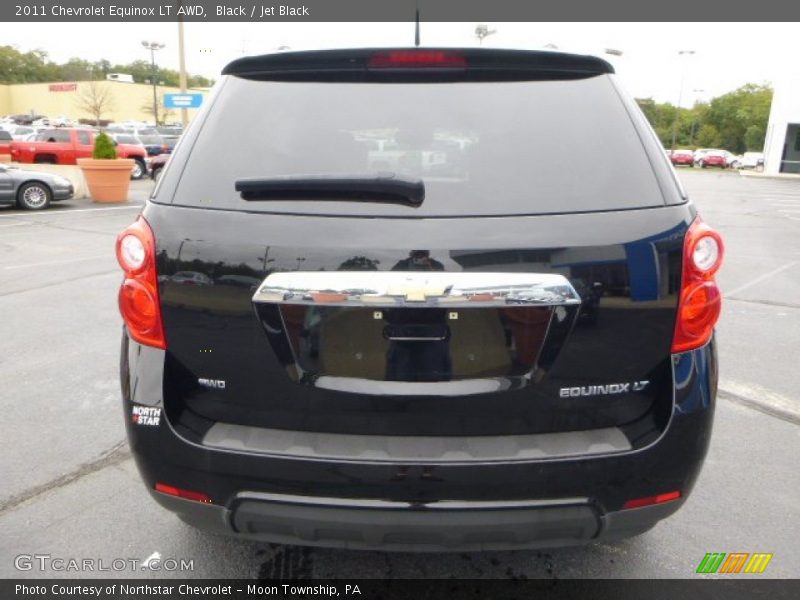 Black / Jet Black 2011 Chevrolet Equinox LT AWD