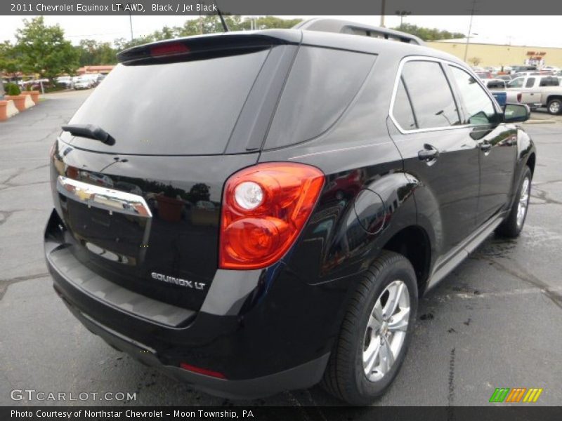 Black / Jet Black 2011 Chevrolet Equinox LT AWD