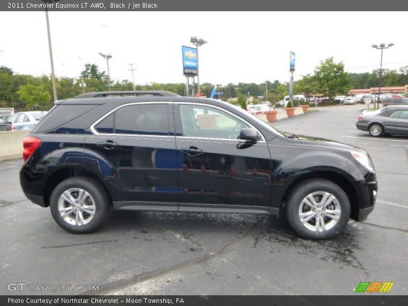 Black / Jet Black 2011 Chevrolet Equinox LT AWD