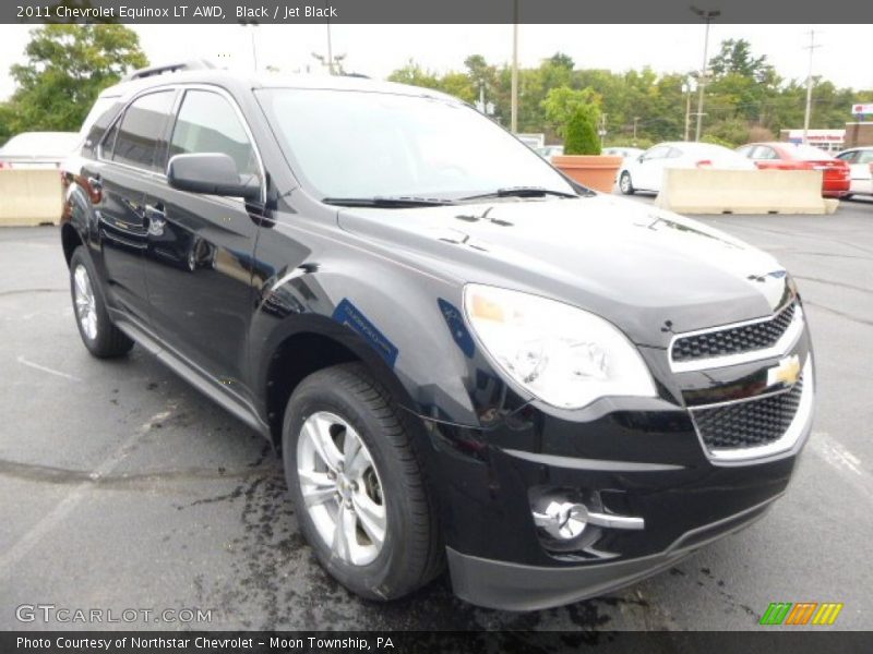 Black / Jet Black 2011 Chevrolet Equinox LT AWD