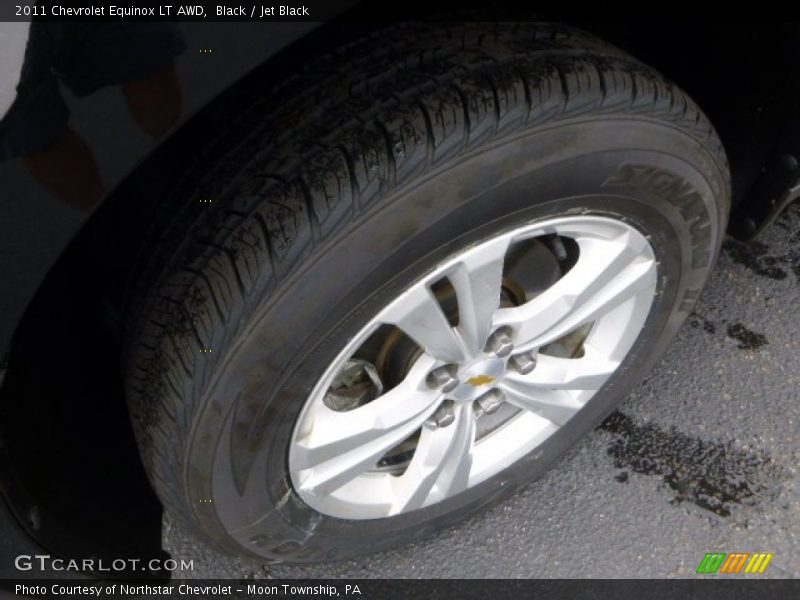 Black / Jet Black 2011 Chevrolet Equinox LT AWD