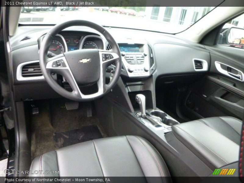 Black / Jet Black 2011 Chevrolet Equinox LT AWD