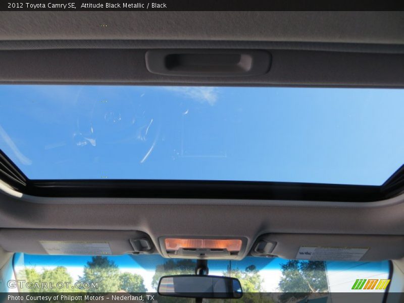 Attitude Black Metallic / Black 2012 Toyota Camry SE