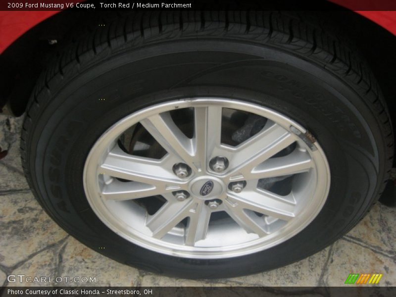 Torch Red / Medium Parchment 2009 Ford Mustang V6 Coupe