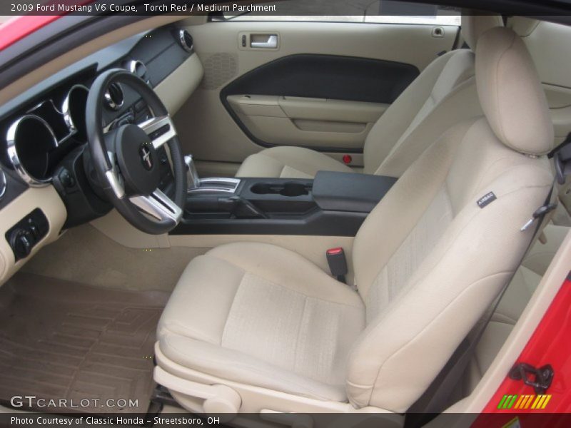 Torch Red / Medium Parchment 2009 Ford Mustang V6 Coupe