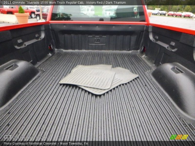 Victory Red / Dark Titanium 2013 Chevrolet Silverado 1500 Work Truck Regular Cab