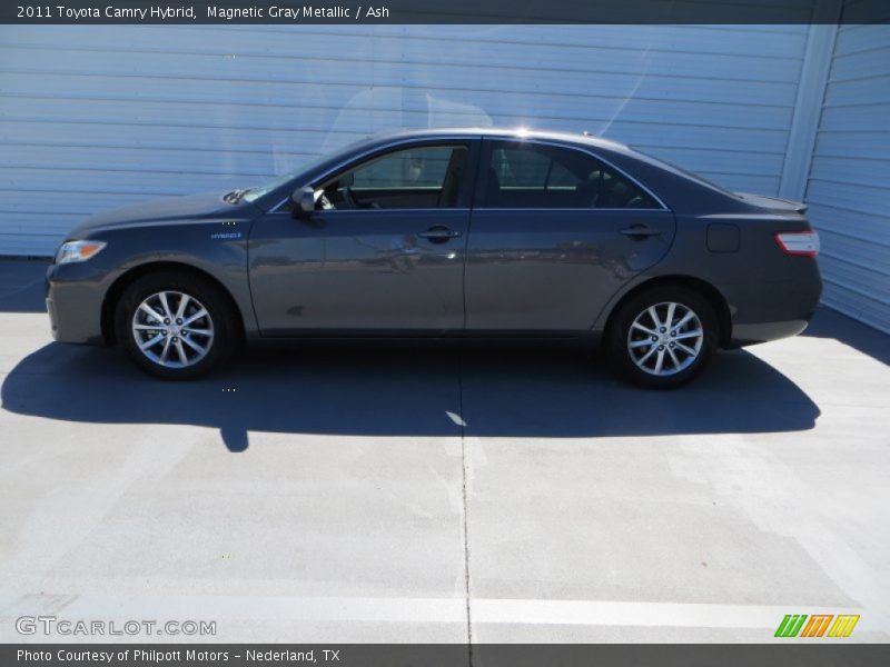 Magnetic Gray Metallic / Ash 2011 Toyota Camry Hybrid