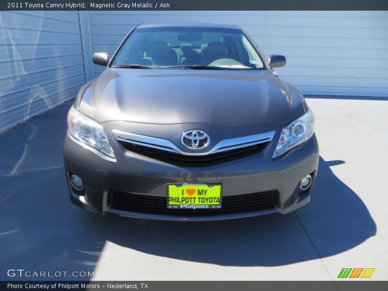 Magnetic Gray Metallic / Ash 2011 Toyota Camry Hybrid
