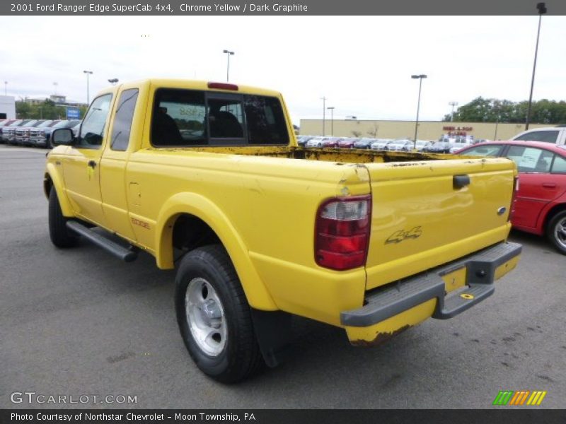 Chrome Yellow / Dark Graphite 2001 Ford Ranger Edge SuperCab 4x4