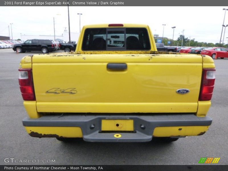 Chrome Yellow / Dark Graphite 2001 Ford Ranger Edge SuperCab 4x4