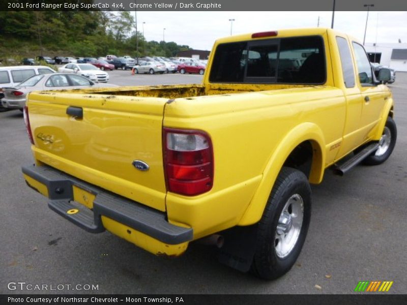 Chrome Yellow / Dark Graphite 2001 Ford Ranger Edge SuperCab 4x4