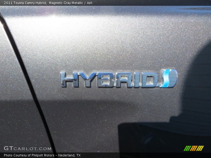 Magnetic Gray Metallic / Ash 2011 Toyota Camry Hybrid