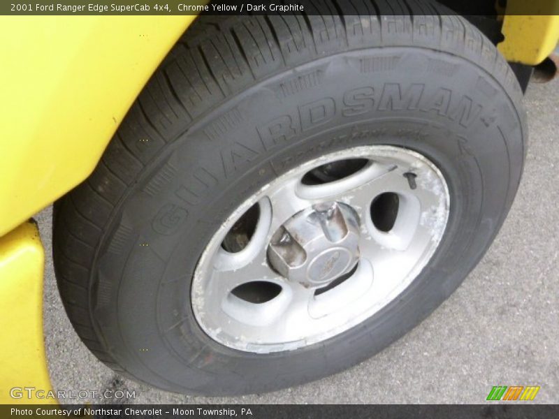 Chrome Yellow / Dark Graphite 2001 Ford Ranger Edge SuperCab 4x4