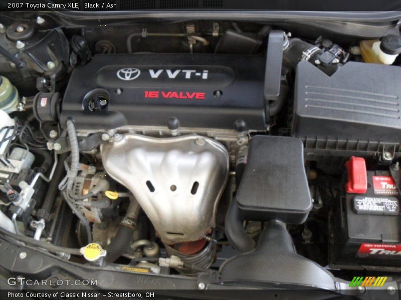 Black / Ash 2007 Toyota Camry XLE