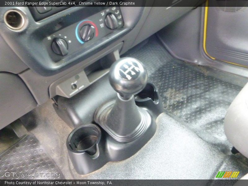 Chrome Yellow / Dark Graphite 2001 Ford Ranger Edge SuperCab 4x4