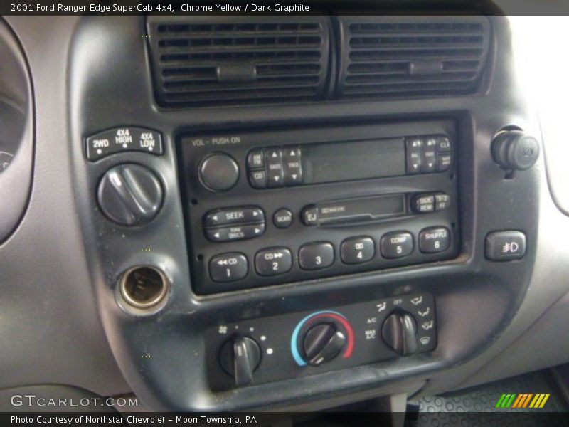 Chrome Yellow / Dark Graphite 2001 Ford Ranger Edge SuperCab 4x4