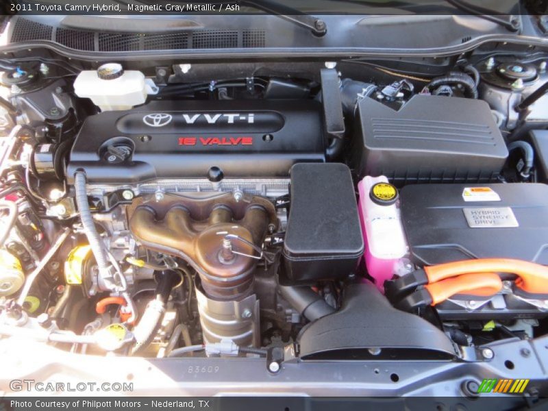 Magnetic Gray Metallic / Ash 2011 Toyota Camry Hybrid