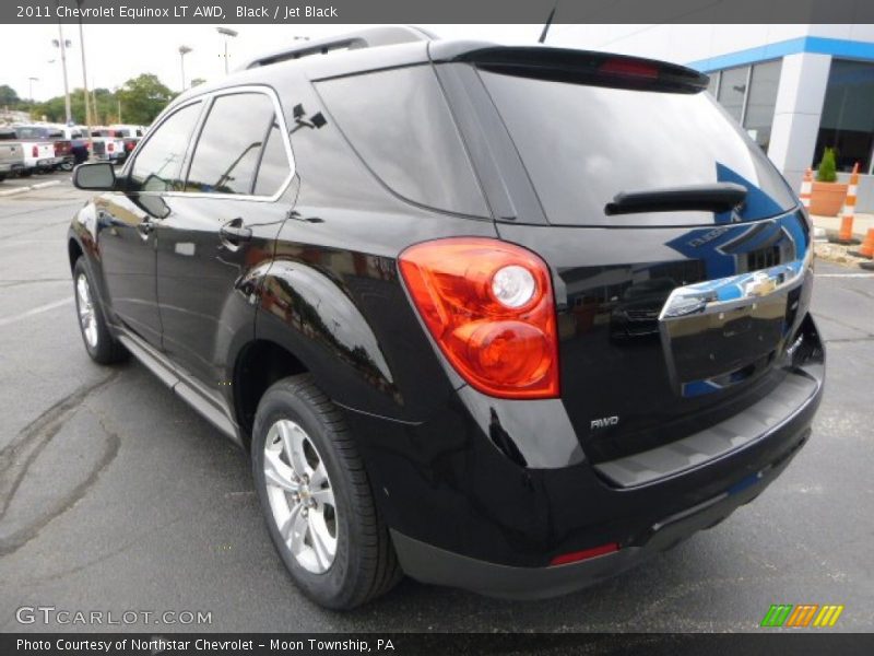 Black / Jet Black 2011 Chevrolet Equinox LT AWD