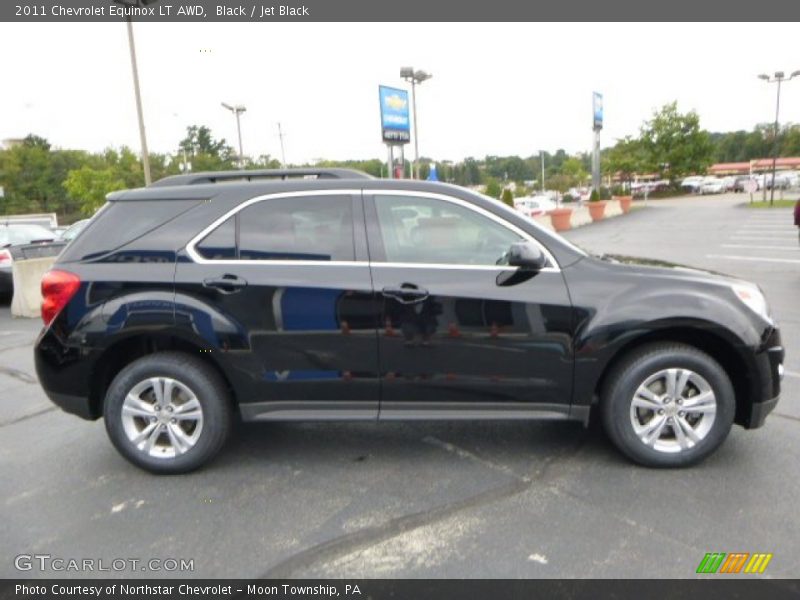 Black / Jet Black 2011 Chevrolet Equinox LT AWD