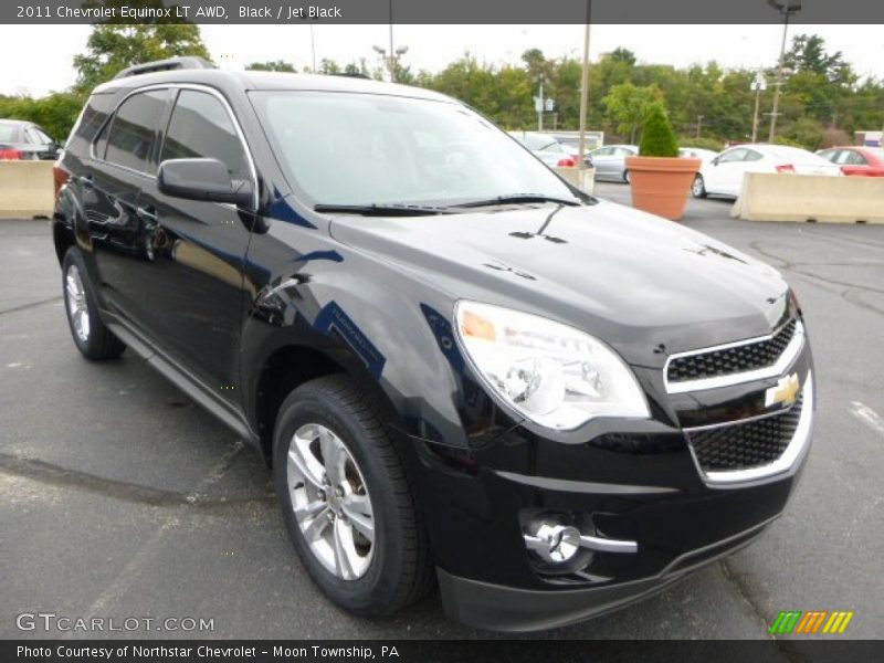 Black / Jet Black 2011 Chevrolet Equinox LT AWD