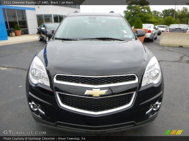 Black / Jet Black 2011 Chevrolet Equinox LT AWD