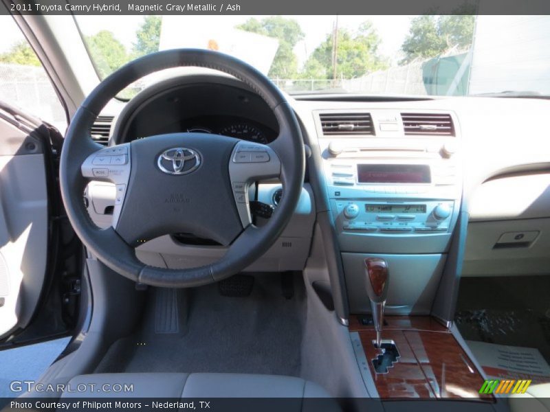 Magnetic Gray Metallic / Ash 2011 Toyota Camry Hybrid