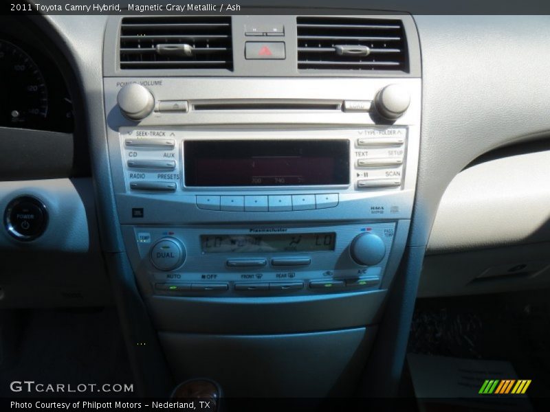 Magnetic Gray Metallic / Ash 2011 Toyota Camry Hybrid