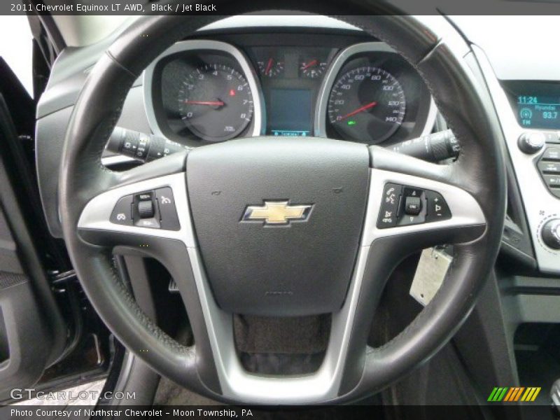 Black / Jet Black 2011 Chevrolet Equinox LT AWD