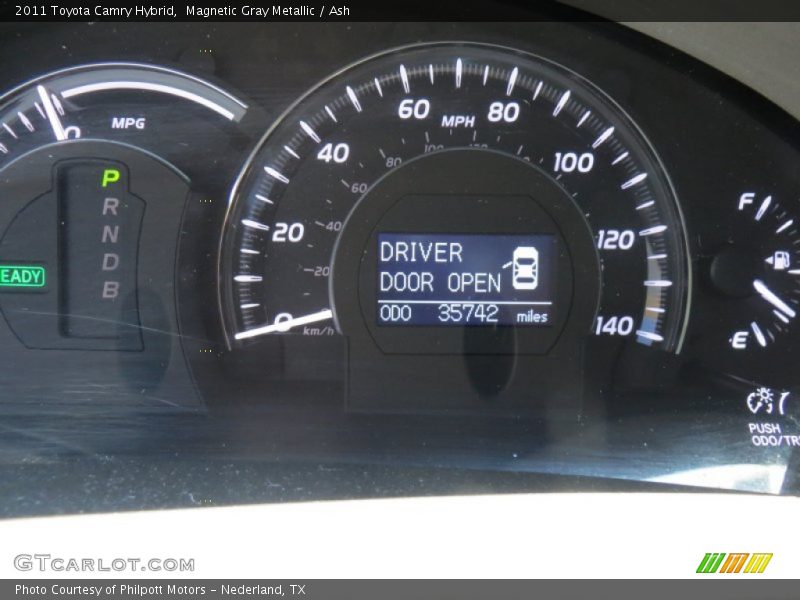 Magnetic Gray Metallic / Ash 2011 Toyota Camry Hybrid