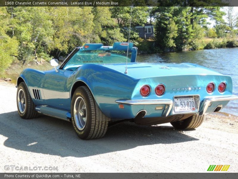  1968 Corvette Convertible LeMans Blue